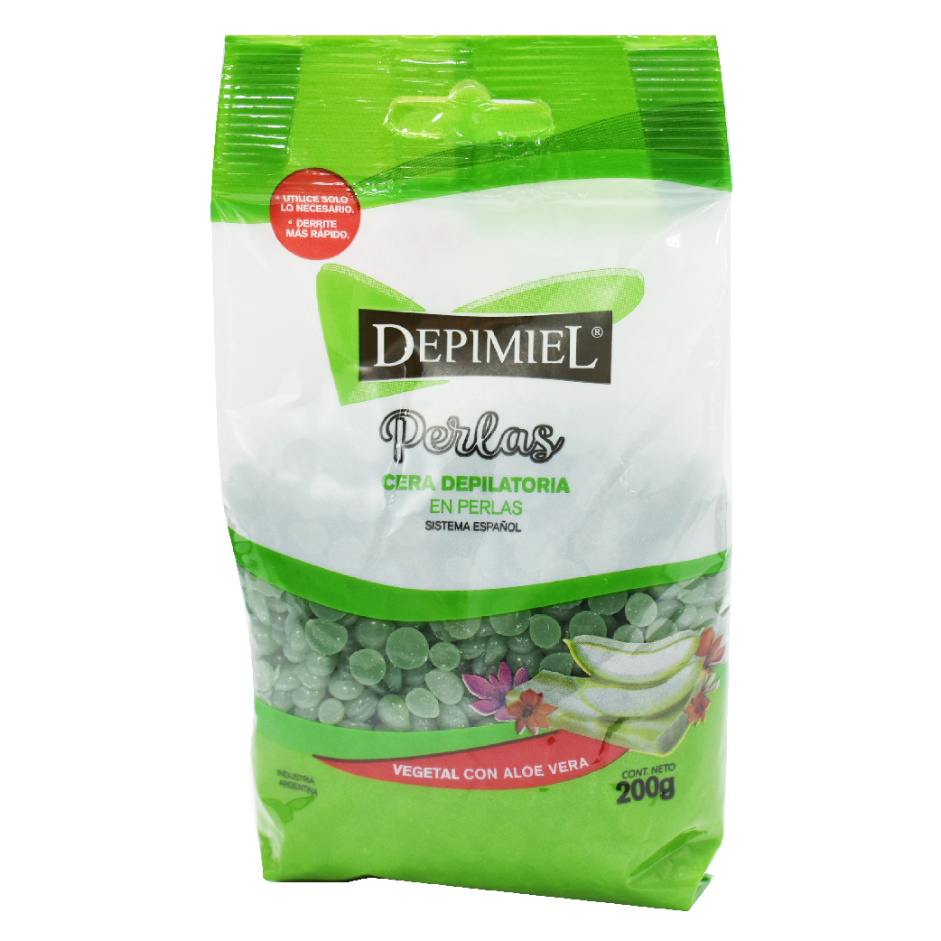 DEPIMIEL CERA EN PERLAS VEGETAL X 200 G.